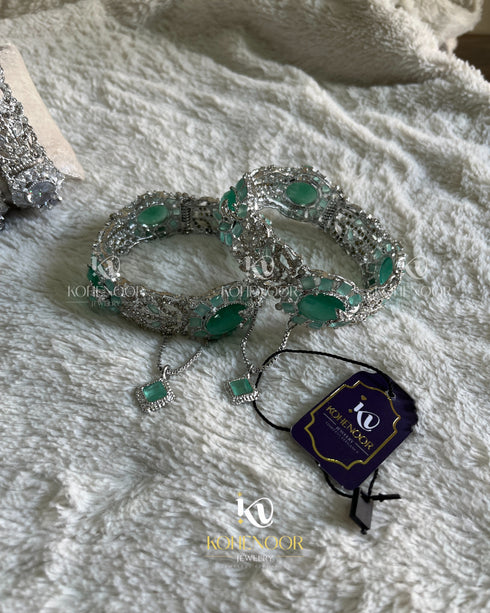 Celestia Zircon Bangles